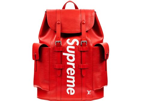 lv x supreme lanyard|x Supreme 2017 Christopher PM backpack .